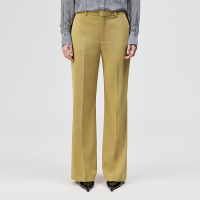 DRYKORN ARGUE Hose mit Flared Leg in Techno-Twill braun 26x34