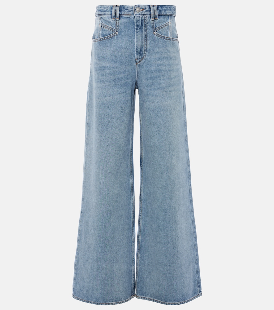 Isabel Marant Wide-Leg Jeans Lemony, Damen, DE 38 Blau