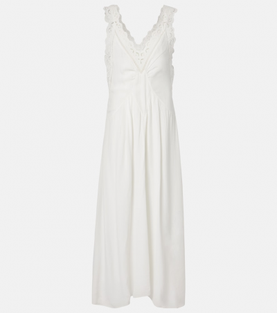 Isabel Marant Maxikleid Freda, Damen, DE 38 Weiß