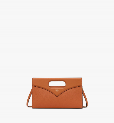 MCM Diamond Tasche aus Leder Damen COGNAC