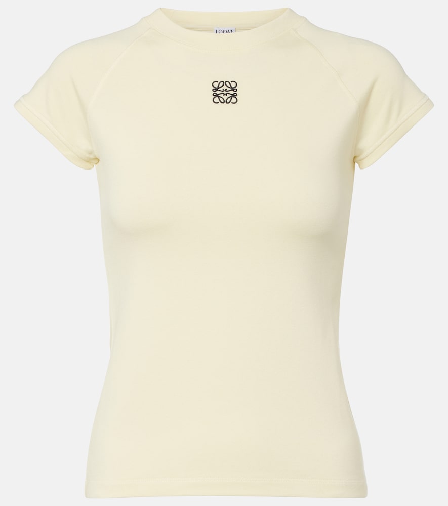 Loewe T-Shirt Anagram, Damen, XS Gelb