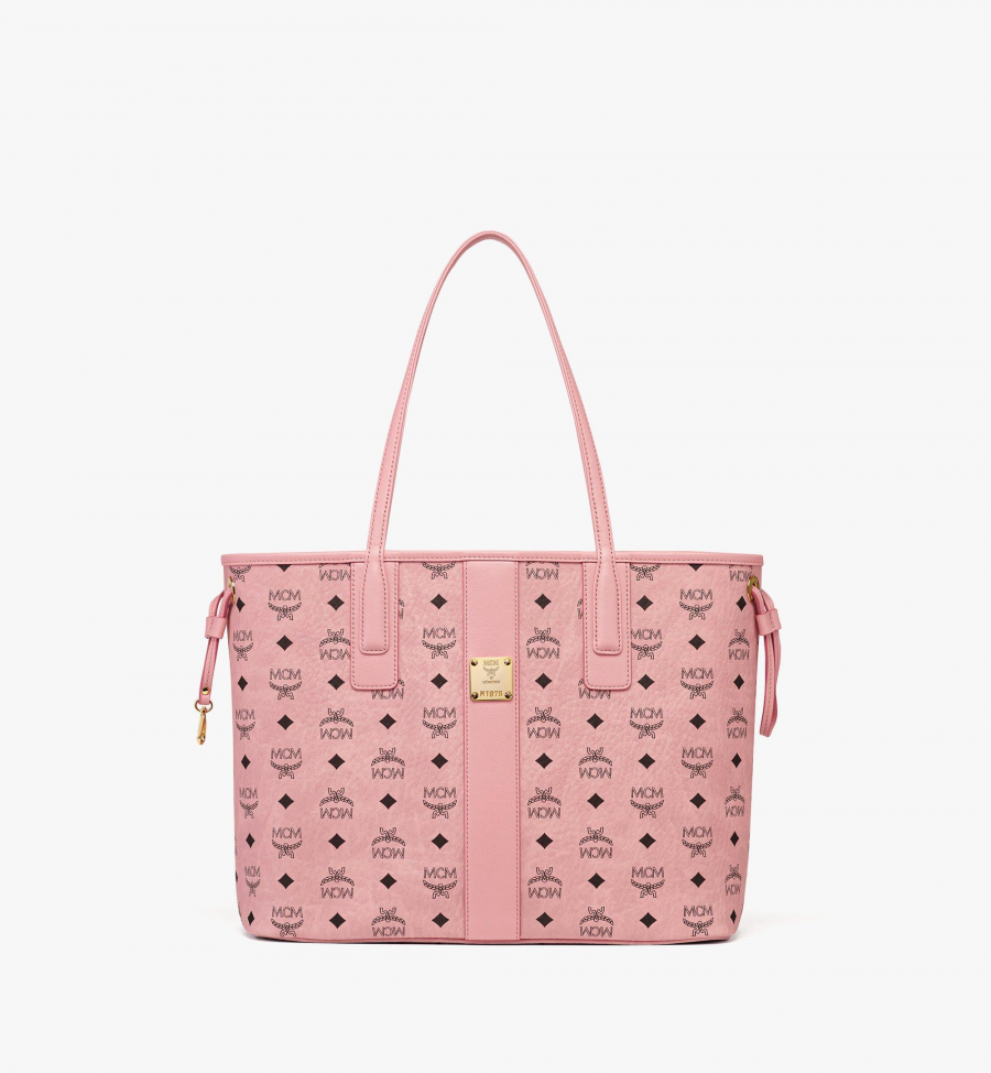 MCM Liz Shopper in Visetos Damen SOFT PINK