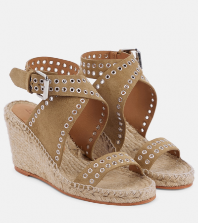 Isabel Marant Wedge-Sandalen Iriane, Damen, EU 41 Multicolor