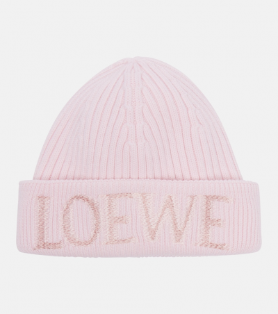 Loewe Mütze aus einem Wolle, Damen, Einheitsgröße Rosa