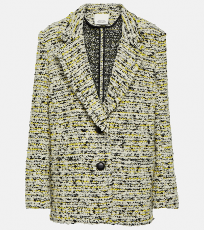 Isabel Marant Blazer Etienne aus einem Wollgemisch, Damen, DE 34 Weiß