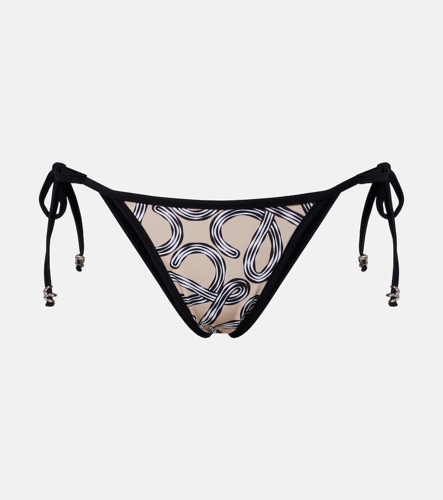 Loewe Paula's Ibiza Bikini-Höschen Anagram, Damen, M Beige