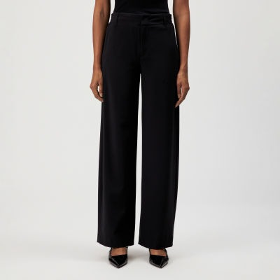 DRYKORN DUTIFUL Weite Hose in Twill schwarz 24x32