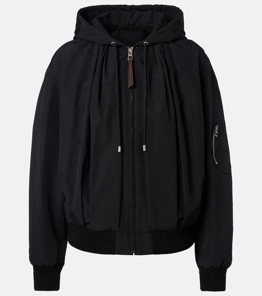 Loewe Jacke aus einem Baumwollgemisch, Damen, S Schwarz