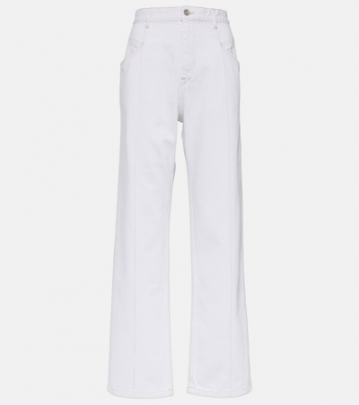 Isabel Marant High-Rise Boyfriend Jeans Nadege, Damen, DE 32 Weiß