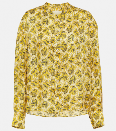 Isabel Marant Bedruckte Bluse Leidy aus Satin, Damen, DE 32 Multicolor