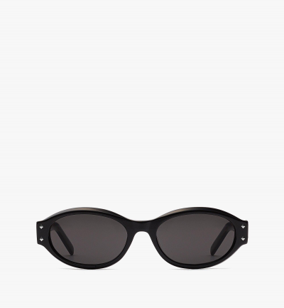 MCM Ovale Sonnenbrille Damen Schwarz