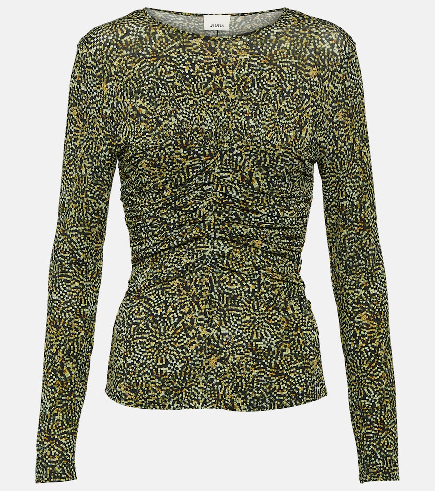 Isabel Marant Top Jalila aus Jersey, Damen, DE 40 Schwarz