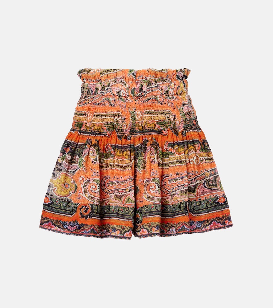 Isabel Marant Shorts Maelly aus Seiden-Voile, Damen, DE 32 Multicolor