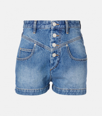 Isabel Marant Jeansshorts, Damen, DE 32 Blau