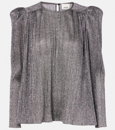 Isabel Marant Top Eylia, Damen, DE 34 Silber