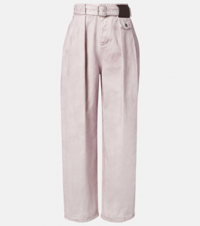Loewe Wide-Leg Jeans, Damen, XXS Rosa