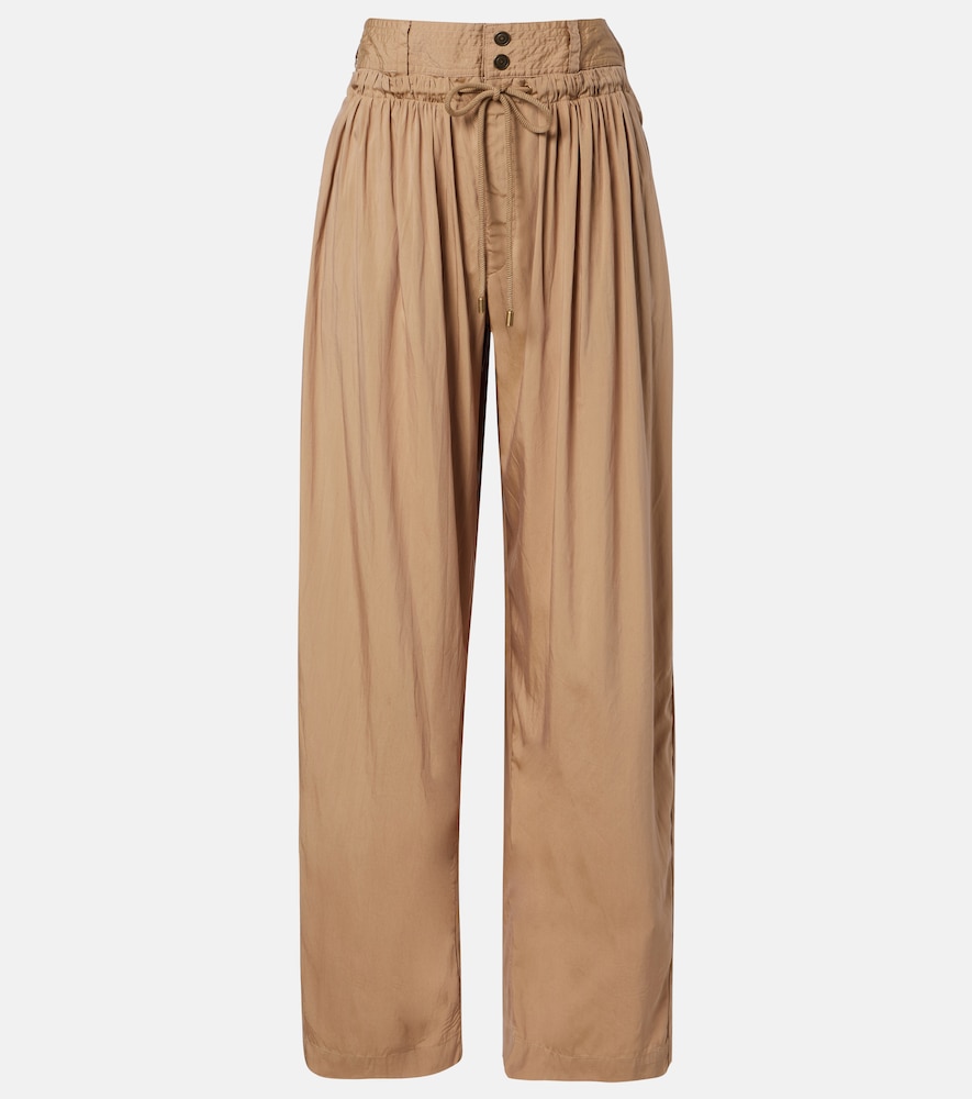 Isabel Marant Weite Hose Inaya, Damen, DE 32 Beige