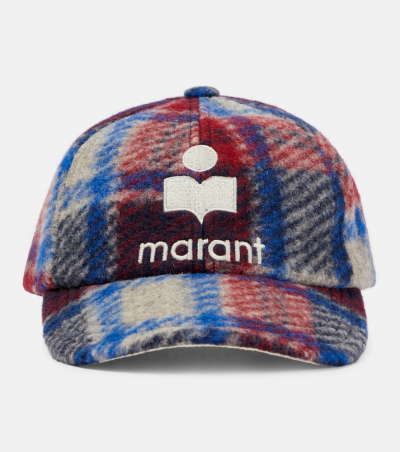 Isabel Marant Baseballcap Tyron aus einem Wollgemisch, Damen, M/L Multicolor