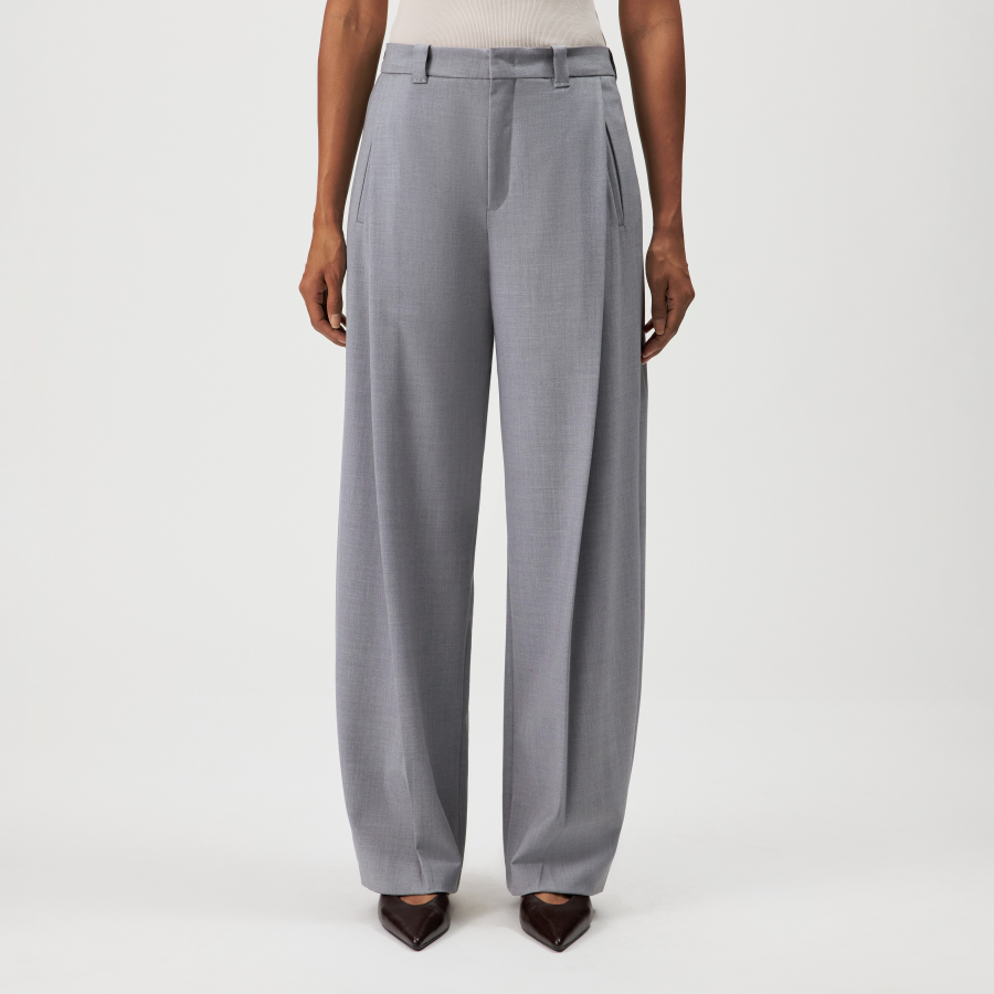 DRYKORN UNPACK Hose in Gabardine grau 25x32