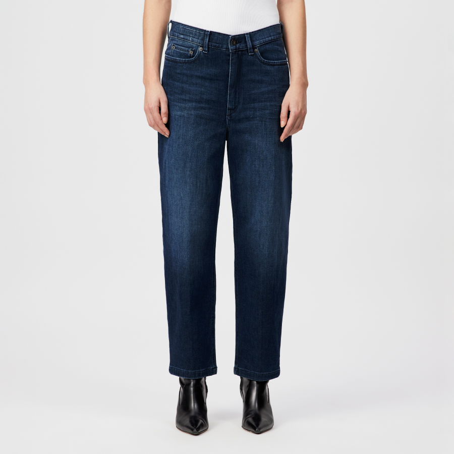 DRYKORN FLOWN Low-Waist Jeans in Light-Blue Denim blau 24x32