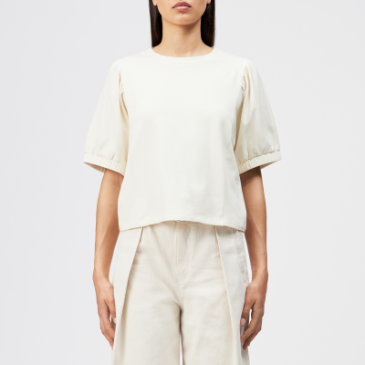 DRYKORN AURATI Feminines T-Shirt in Baumwoll-Mix off_weiß XS