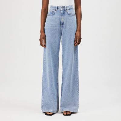 DRYKORN SEAR High-Waist Jeans in Light-Blue Denim blau 24x32