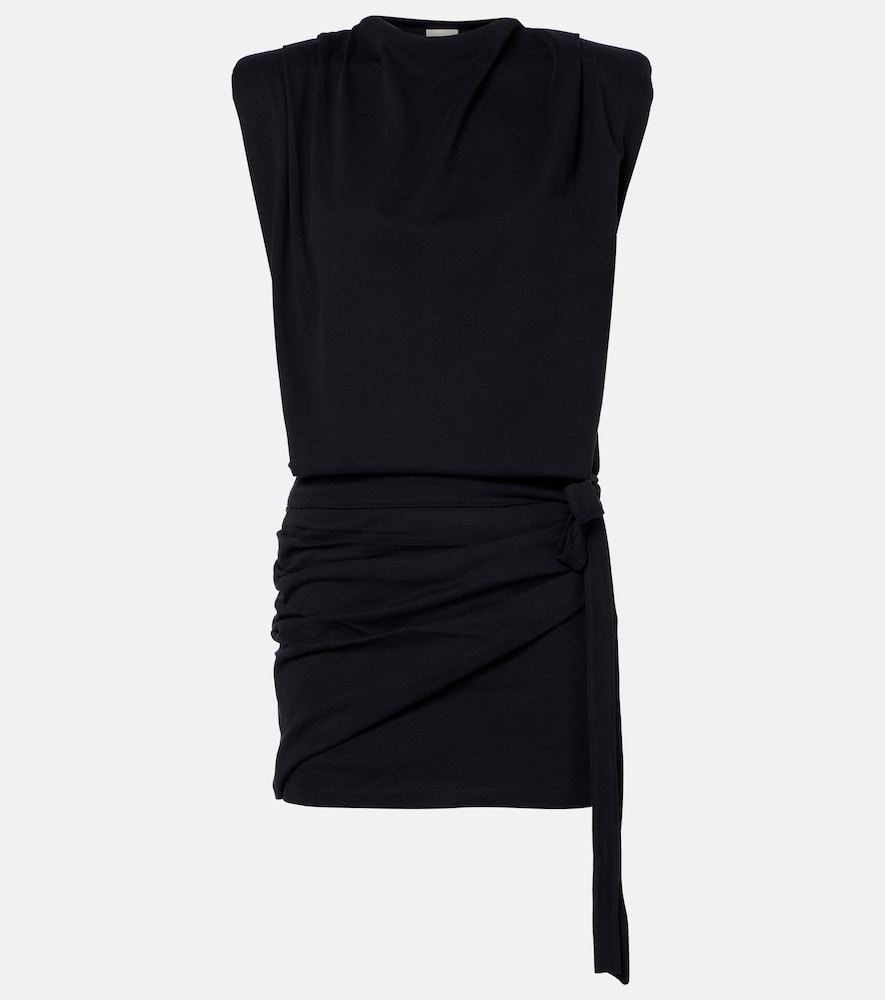 Isabel Marant Minikleid Marielle aus Baumwolle, Damen, DE 34 Schwarz
