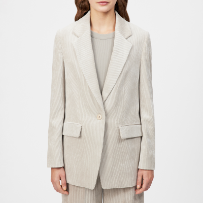 DRYKORN GLENDALE Boyfriend Blazer in Cord beige 5