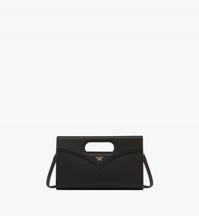 MCM Diamond Tasche aus Leder Damen Schwarz