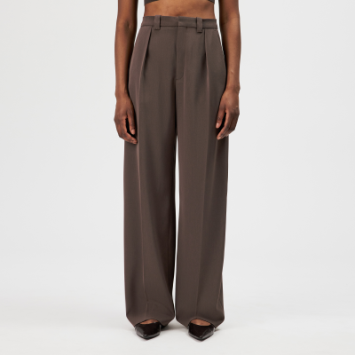 DRYKORN ADUCT Tailored Pants in Techno-Twill braun 24x32