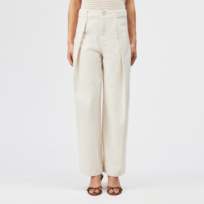 DRYKORN THREW Tailored Pants in reiner Baumwolle metal 24x32