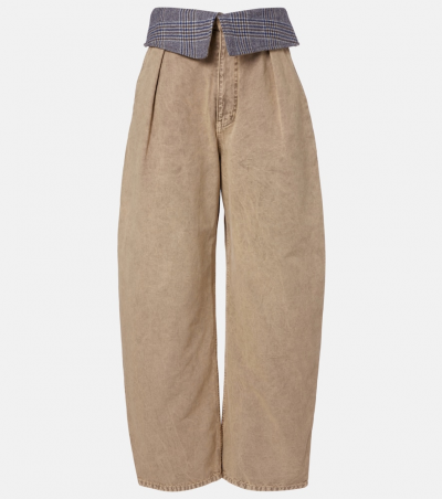Loewe Barrel Jeans, Damen, M Beige