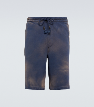 Loewe Shorts aus Baumwoll-Jersey, Herren, EU 46 Blau