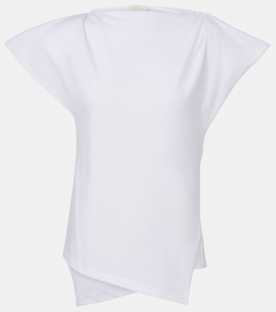 Isabel Marant T-Shirt Sebani aus Baumwolle, Damen, DE 34 Weiß
