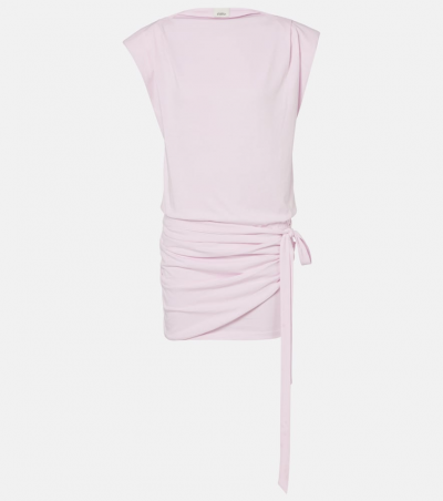 Isabel Marant Minikleid Marielle aus Baumwoll-Jersey, Damen, DE 36 Rosa