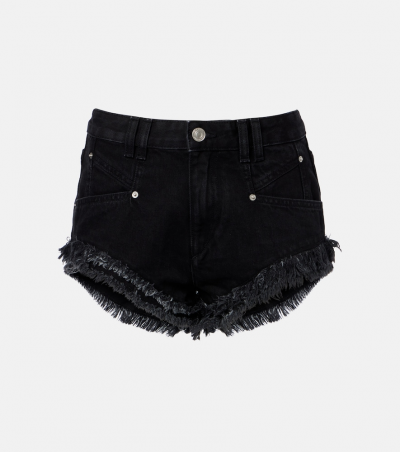 Isabel Marant Jeansshorts Eneidala, Damen, DE 32 Schwarz