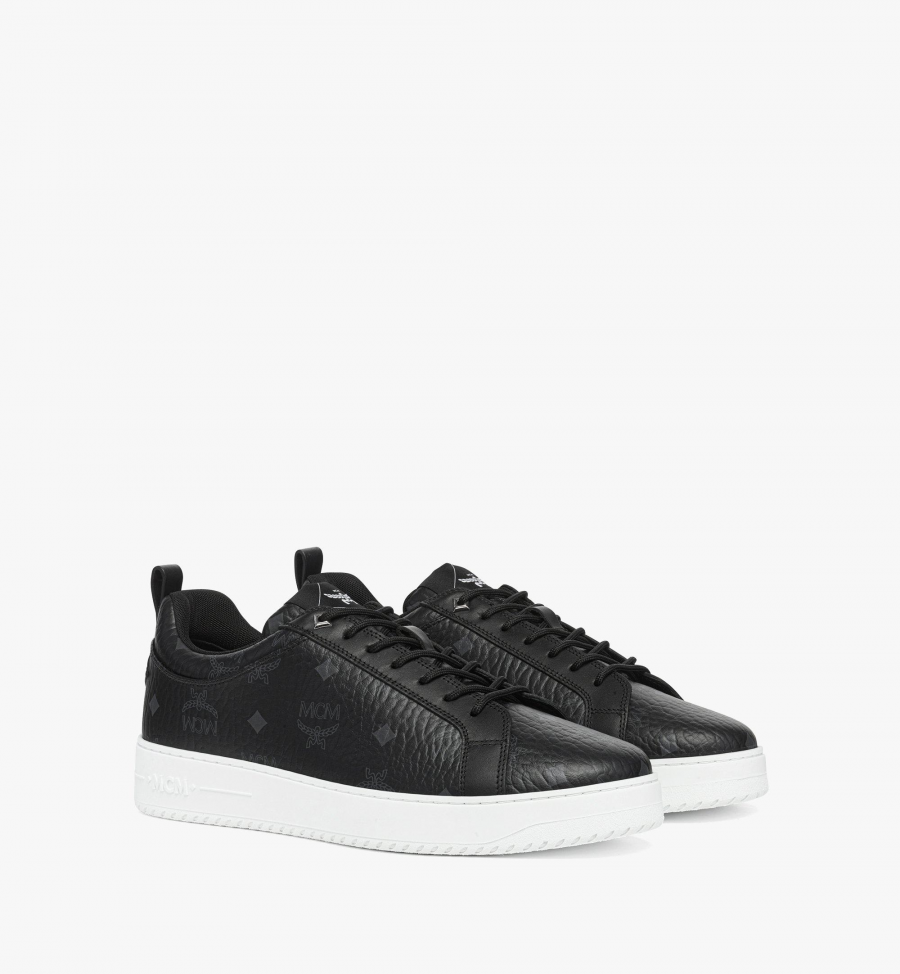 MCM Sneaker Neo Terrain in Visetos Damen Schwarz