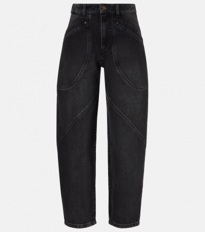 Isabel Marant Barrel Jeans Catarina, Damen, DE 40 Schwarz