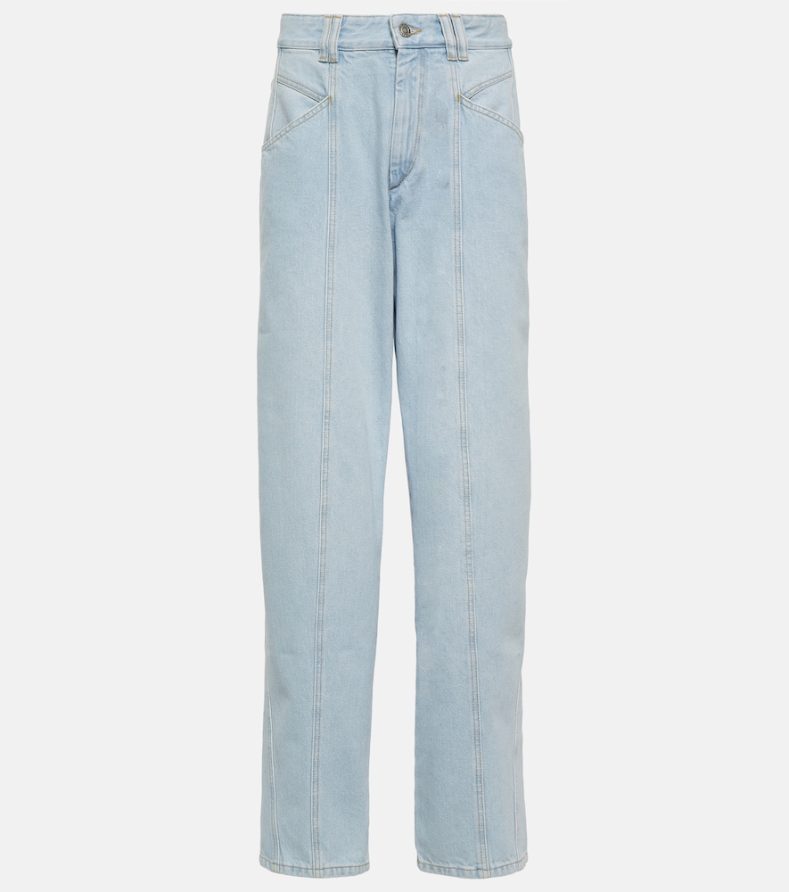 Isabel Marant Wide-Leg Jeans Vetan, Damen, DE 40 Blau