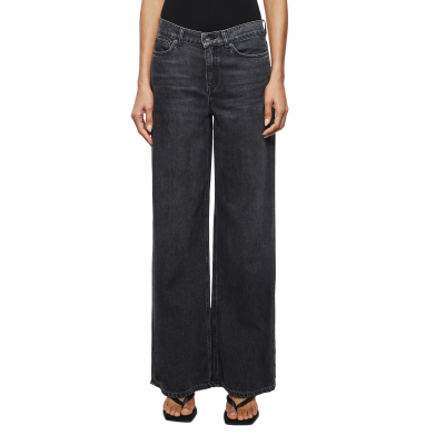 DRYKORN FLUNG Mid-Waist Jeans in Grey Denim schwarz 24x32