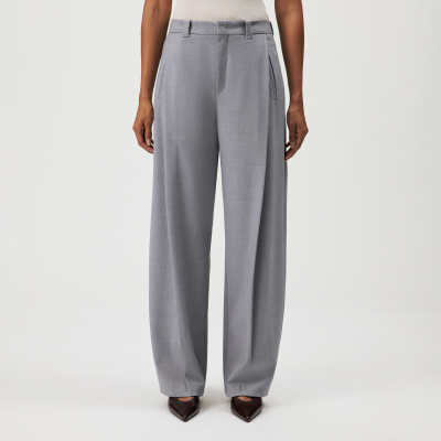 DRYKORN UNPACK Hose in Gabardine grau 25x32
