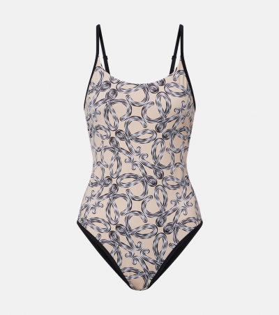 Loewe Paula's Ibiza Badeanzug Anagram, Damen, XS Beige