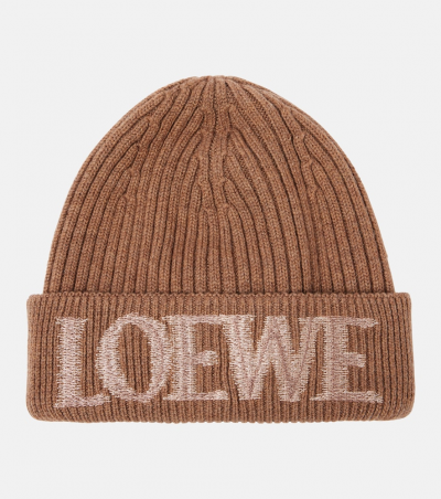 Loewe Mütze aus Wolle, Damen, Einheitsgröße Braun