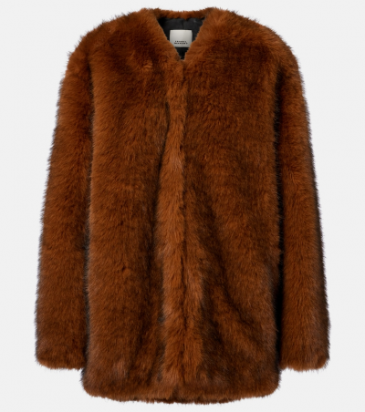 Isabel Marant Oversize-Jacke, Damen, DE 32 Braun