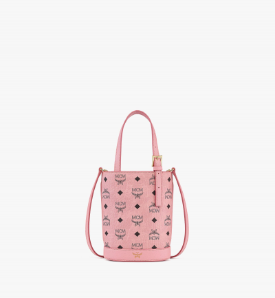 MCM Aren Umhängetasche in Visetos Damen SOFT PINK
