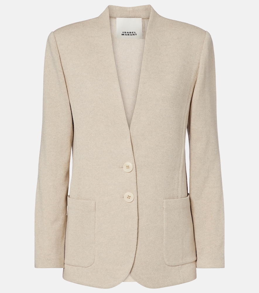 Isabel Marant Jacke Olivia aus einem Wollgemisch, Damen, DE 32 Beige