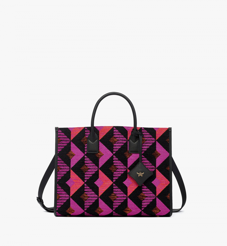 MCM München Tragetasche in Diamond Jacquard Damen MULTI
