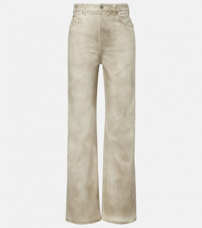 Loewe Wide-Leg Jeans, Damen, XXS Beige