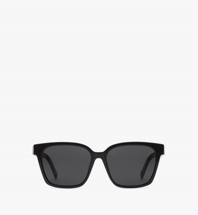 MCM Quadratische Sonnenbrille Damen Schwarz