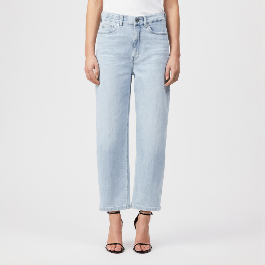 DRYKORN FLOWN Low-Waist Jeans in Light-Blue Denim blau 29x32